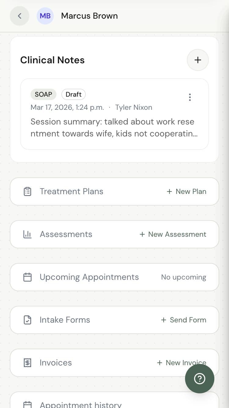 Finalized SOAP note: Subjective, Objective, Assessment, Plan