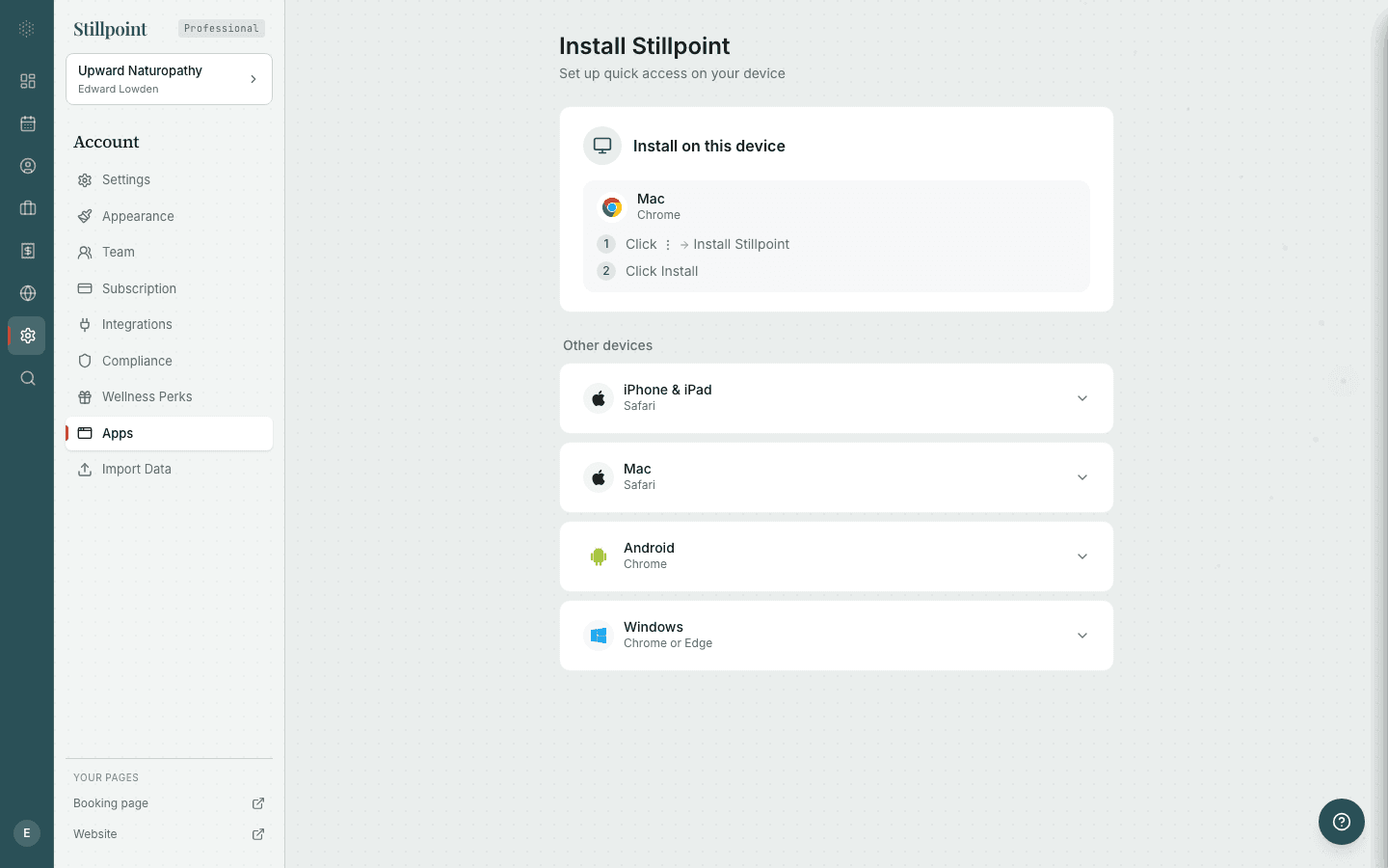 Connected Apps