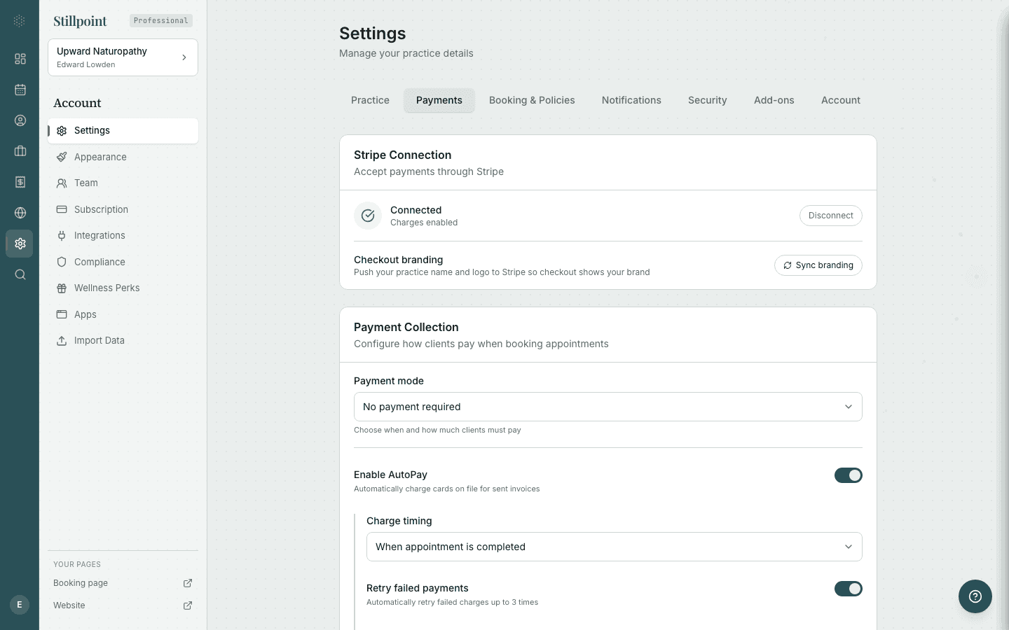 Billing Configuration