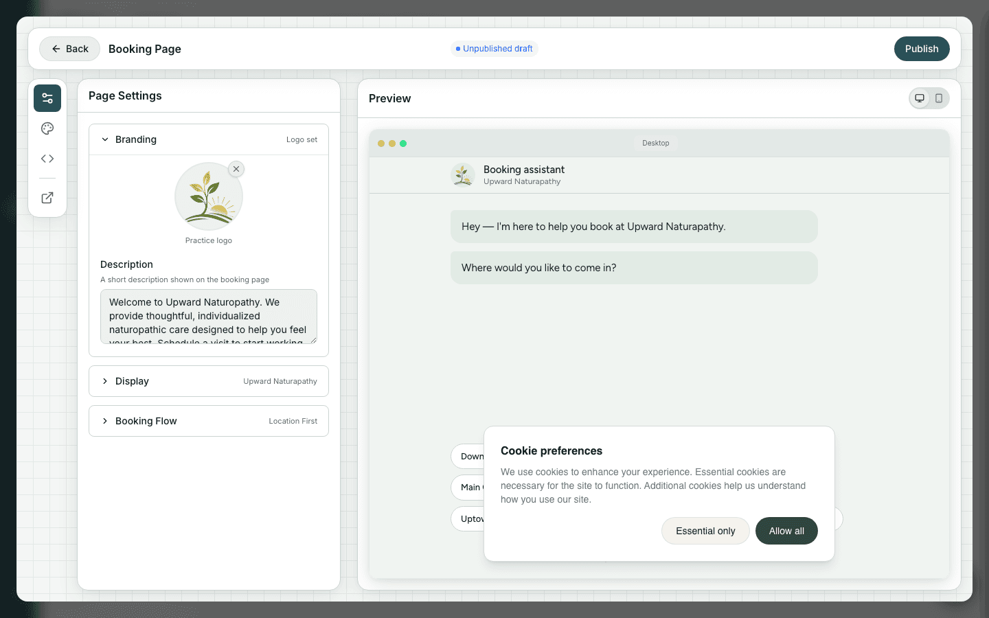 Set Up Your Booking Page