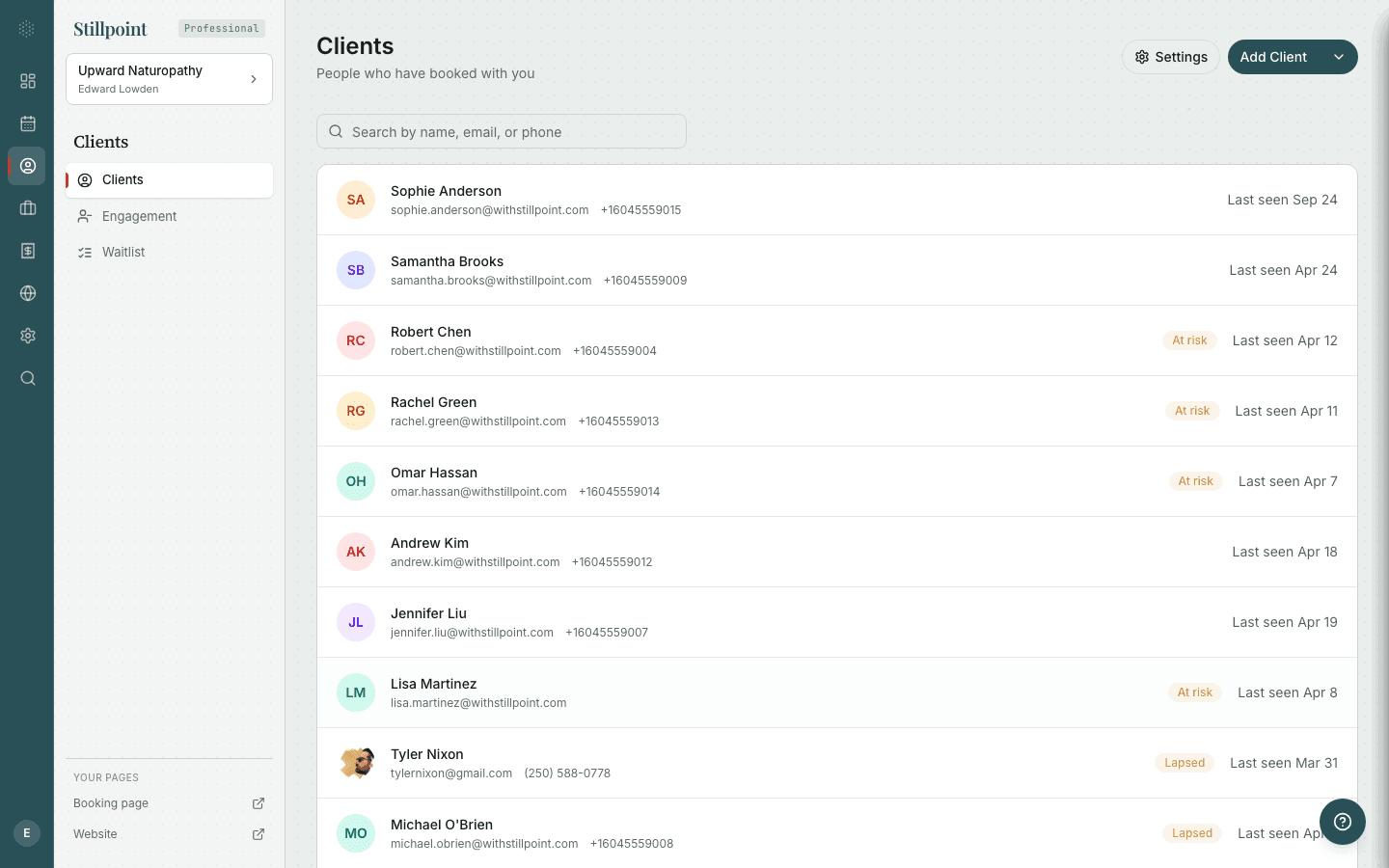 Clients Overview