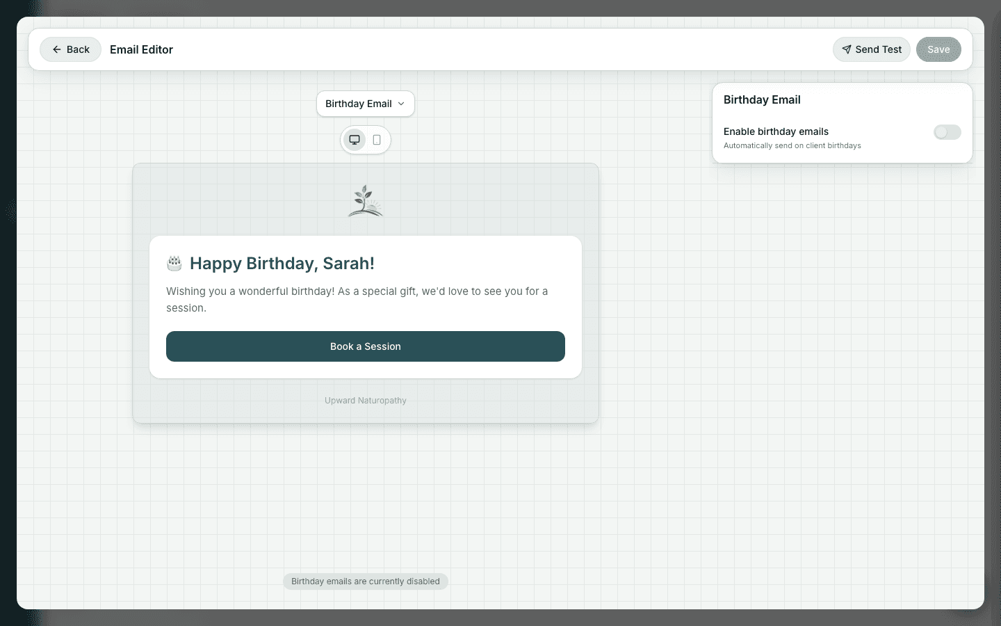 Birthday & Custom Email Sequences