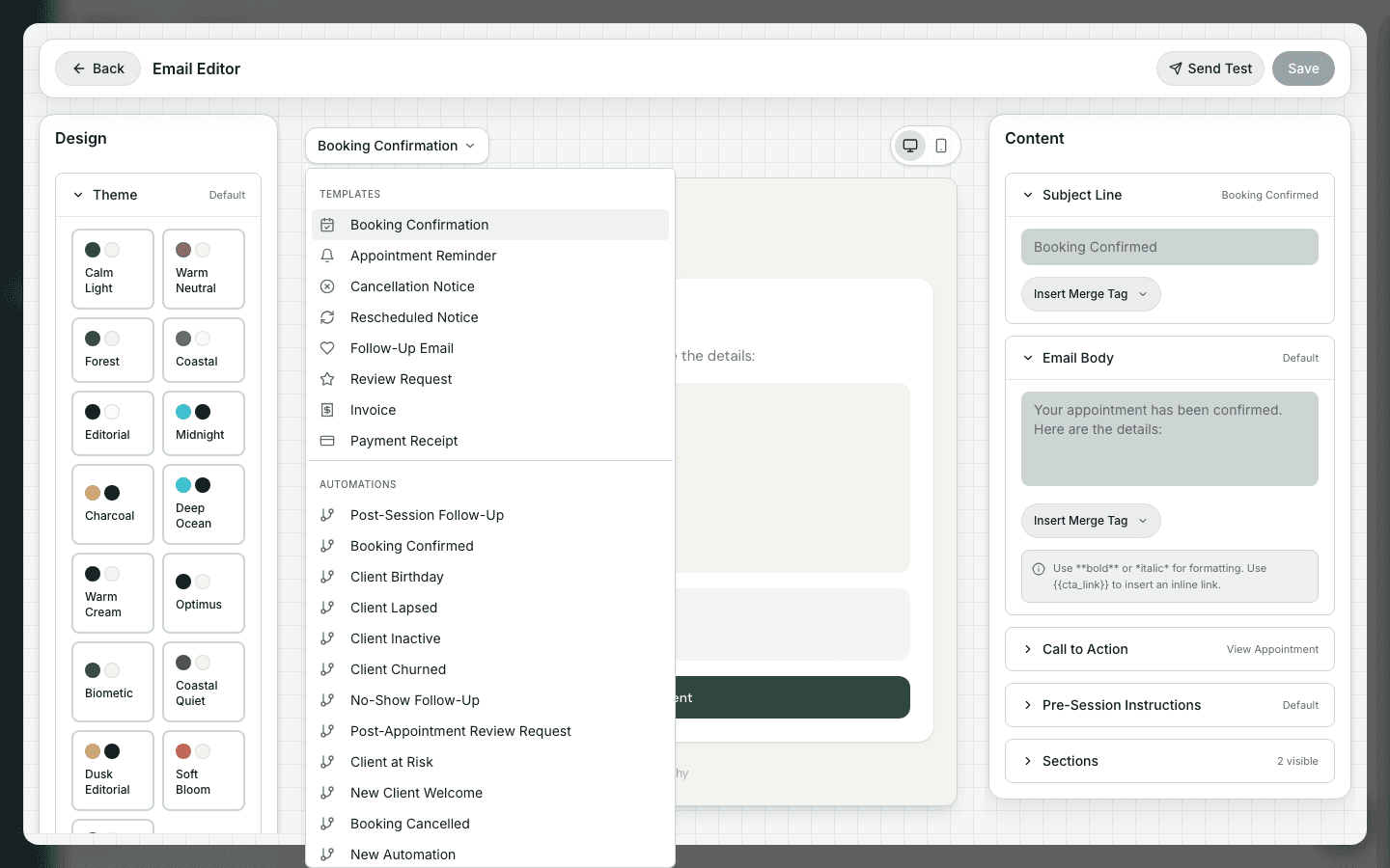 Email Editor