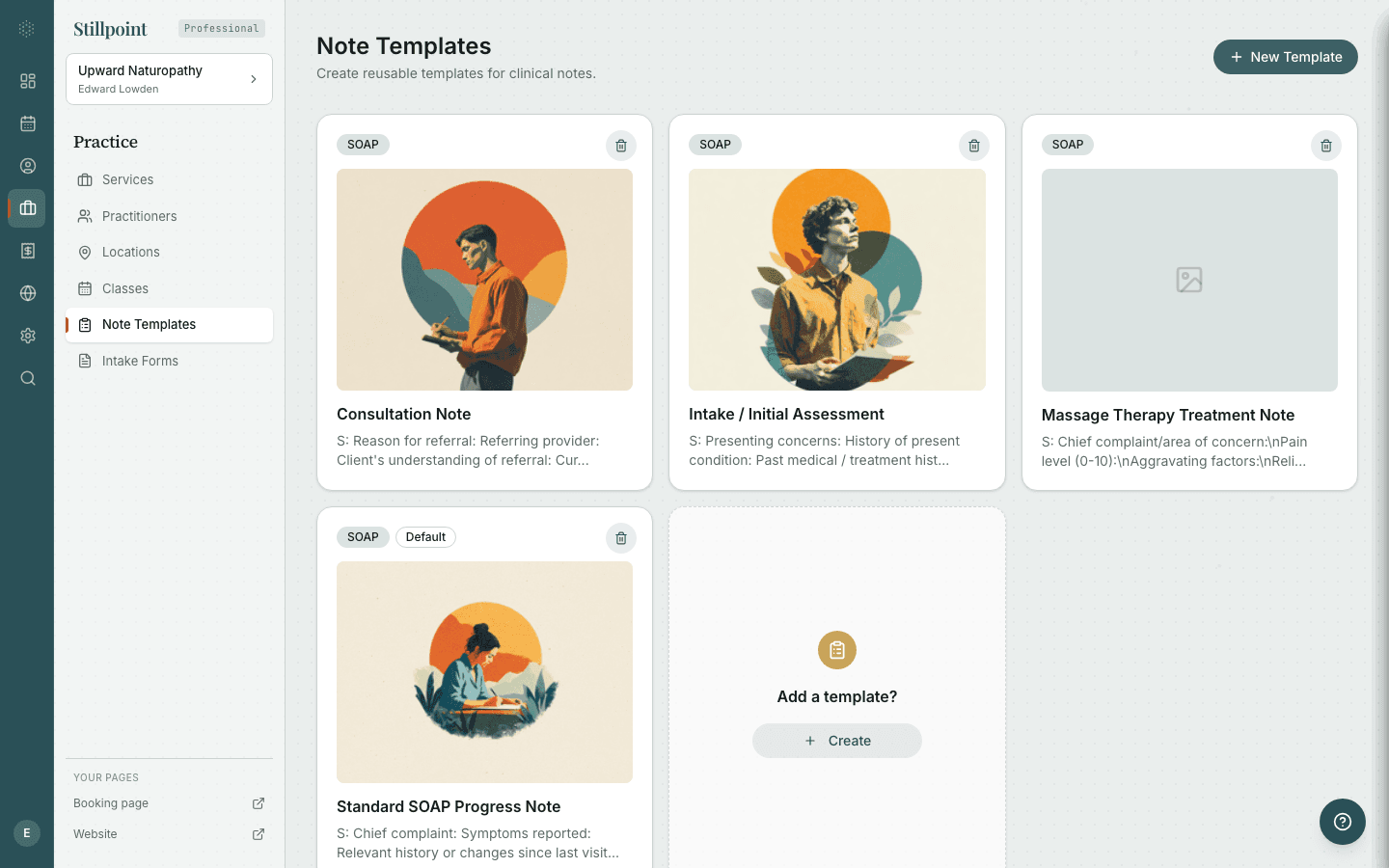 Note Templates