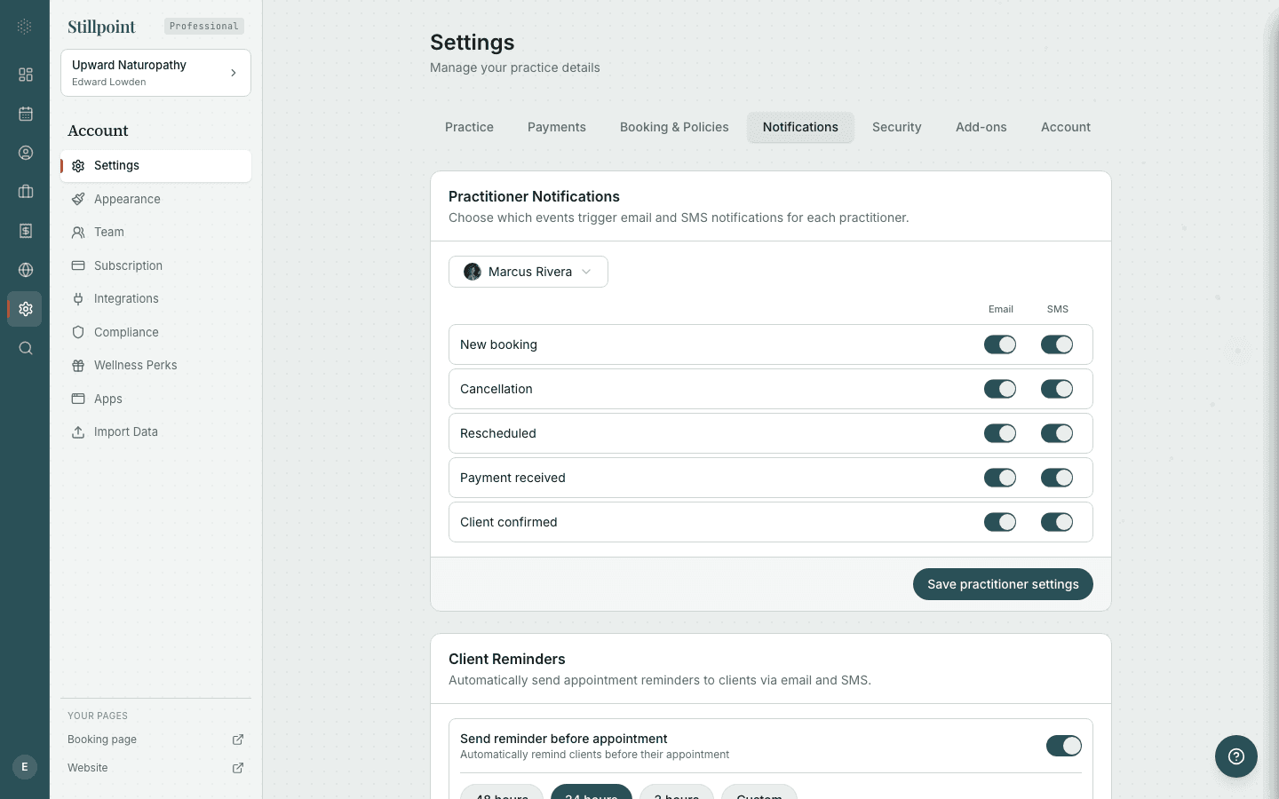 Notification Settings