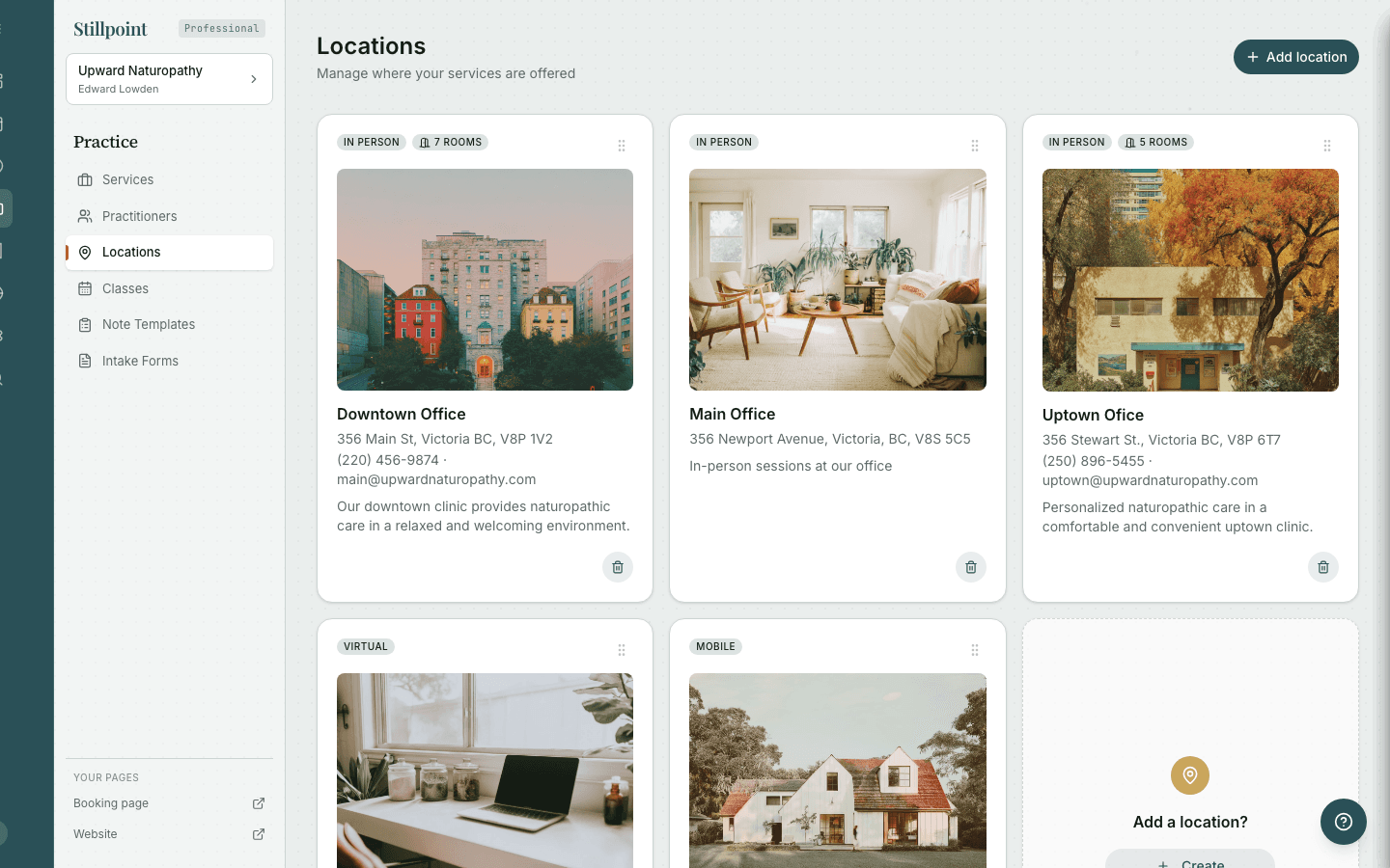 Virtual Locations