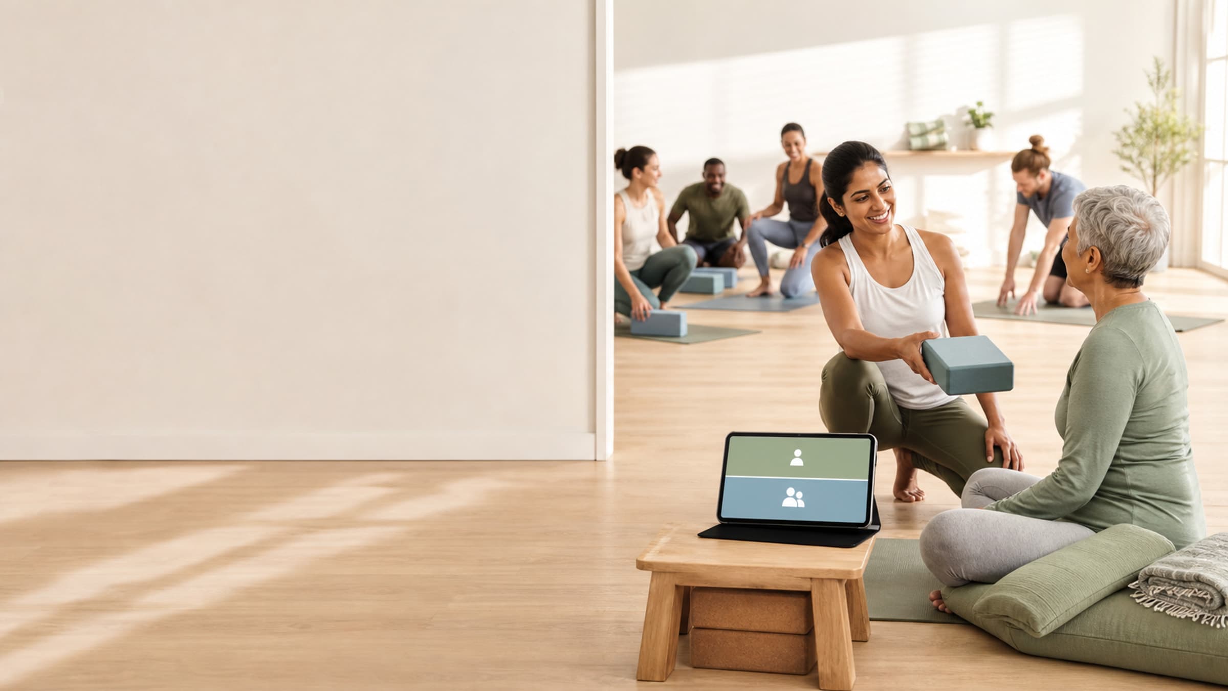 How to Manage Private Yoga Clients Alongside Group Classes