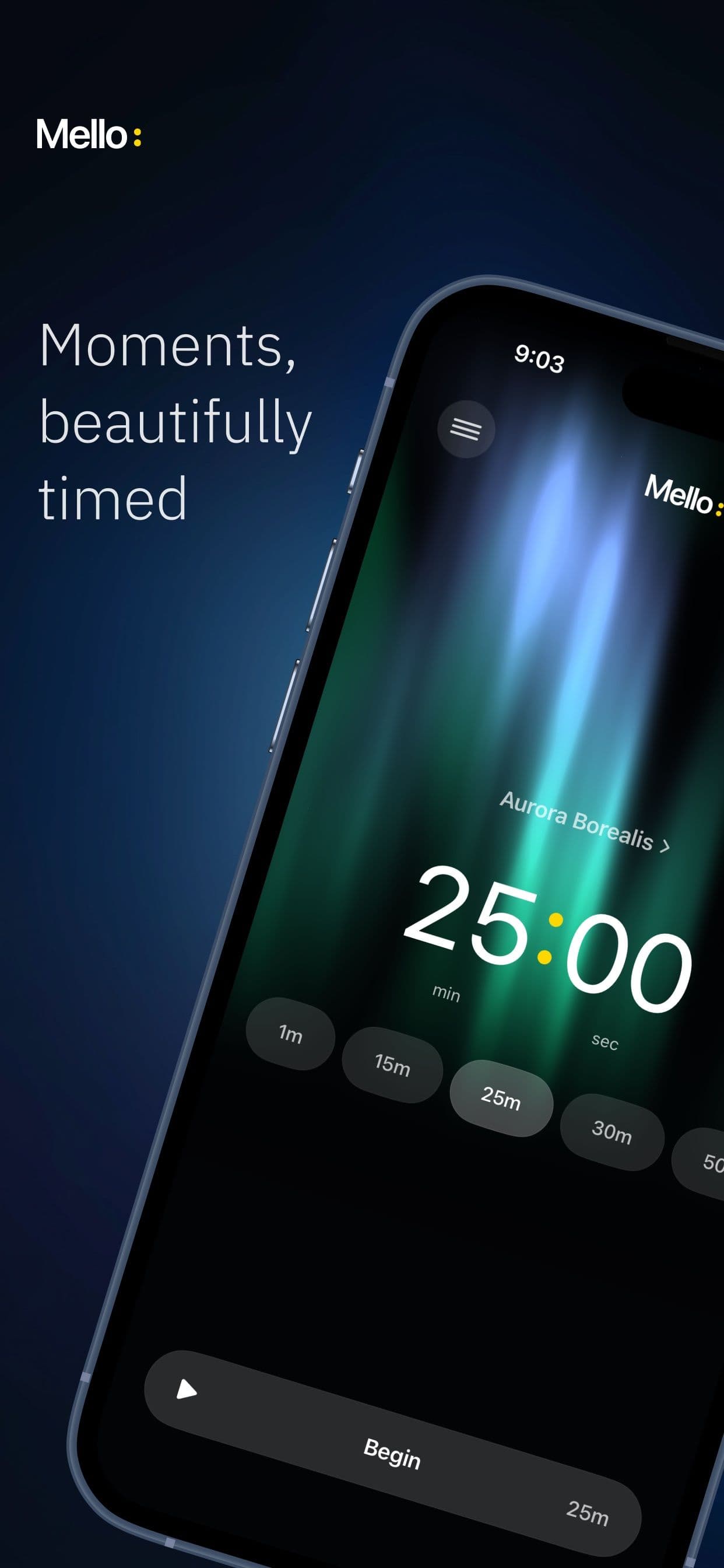 Mello — Timer