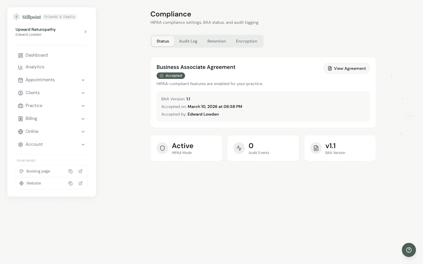 HIPAA Compliance & Security