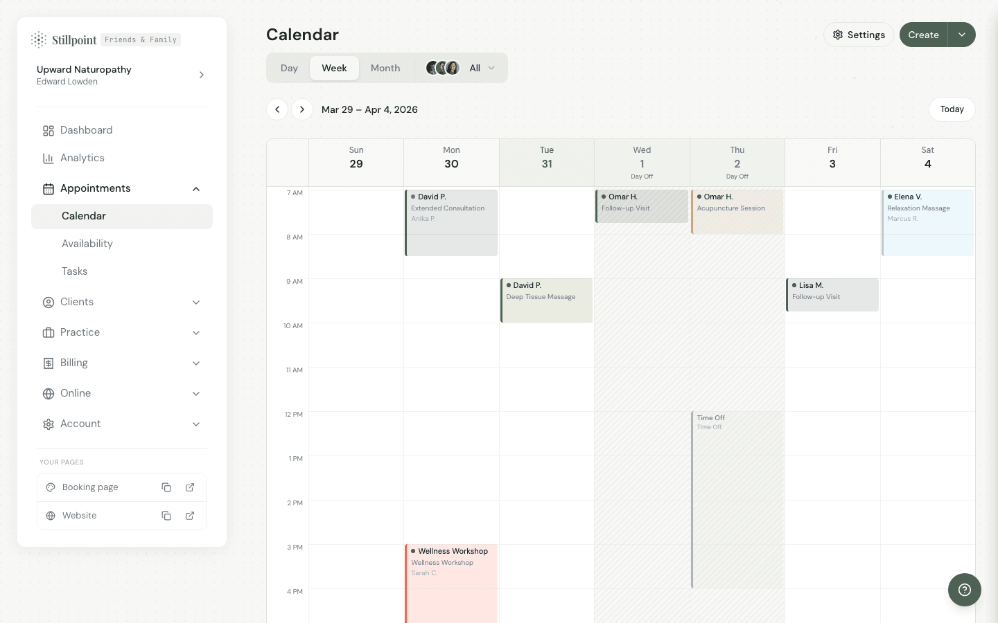 Recurring Appointment Series
