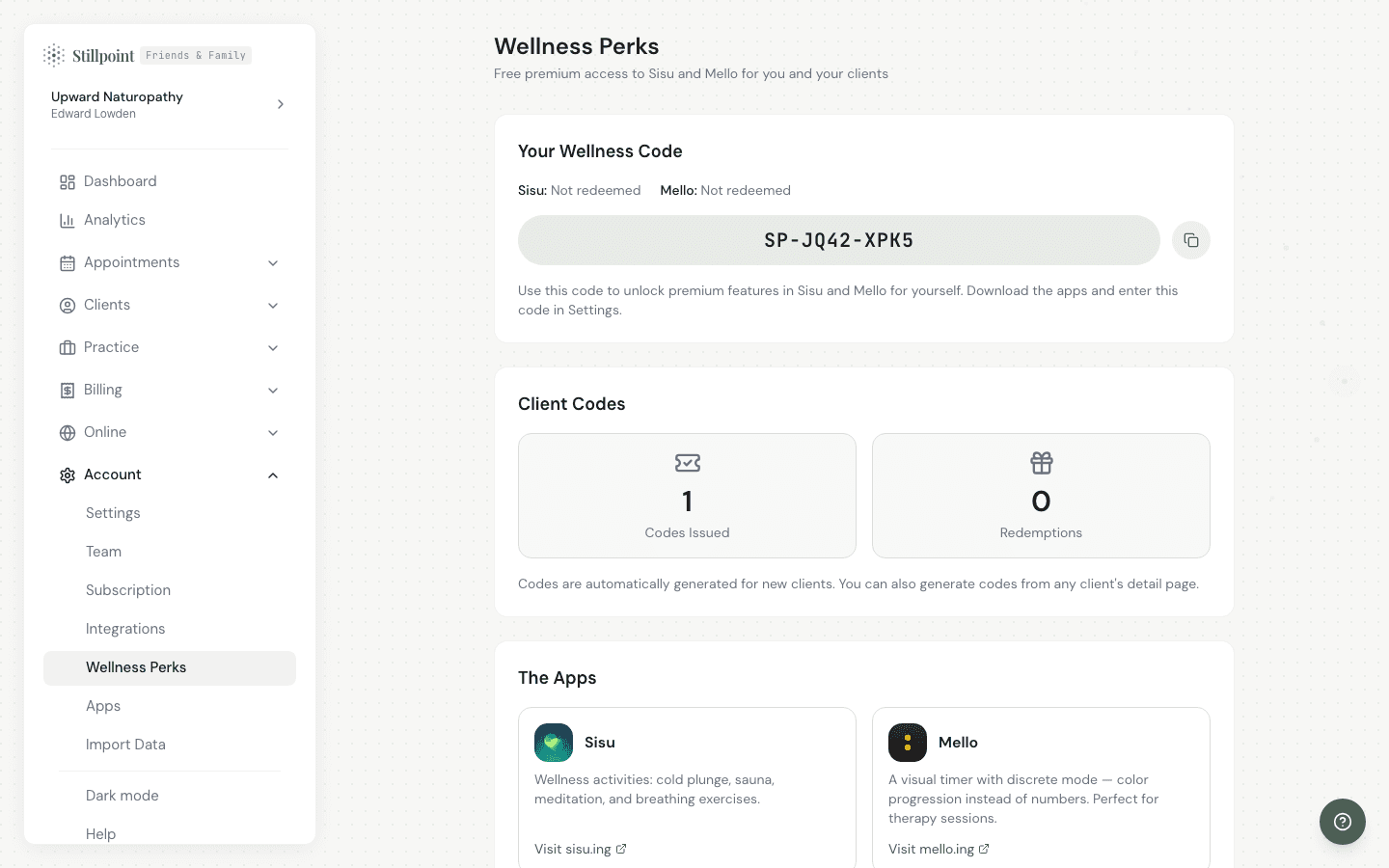 Wellness Perks & Referral Program