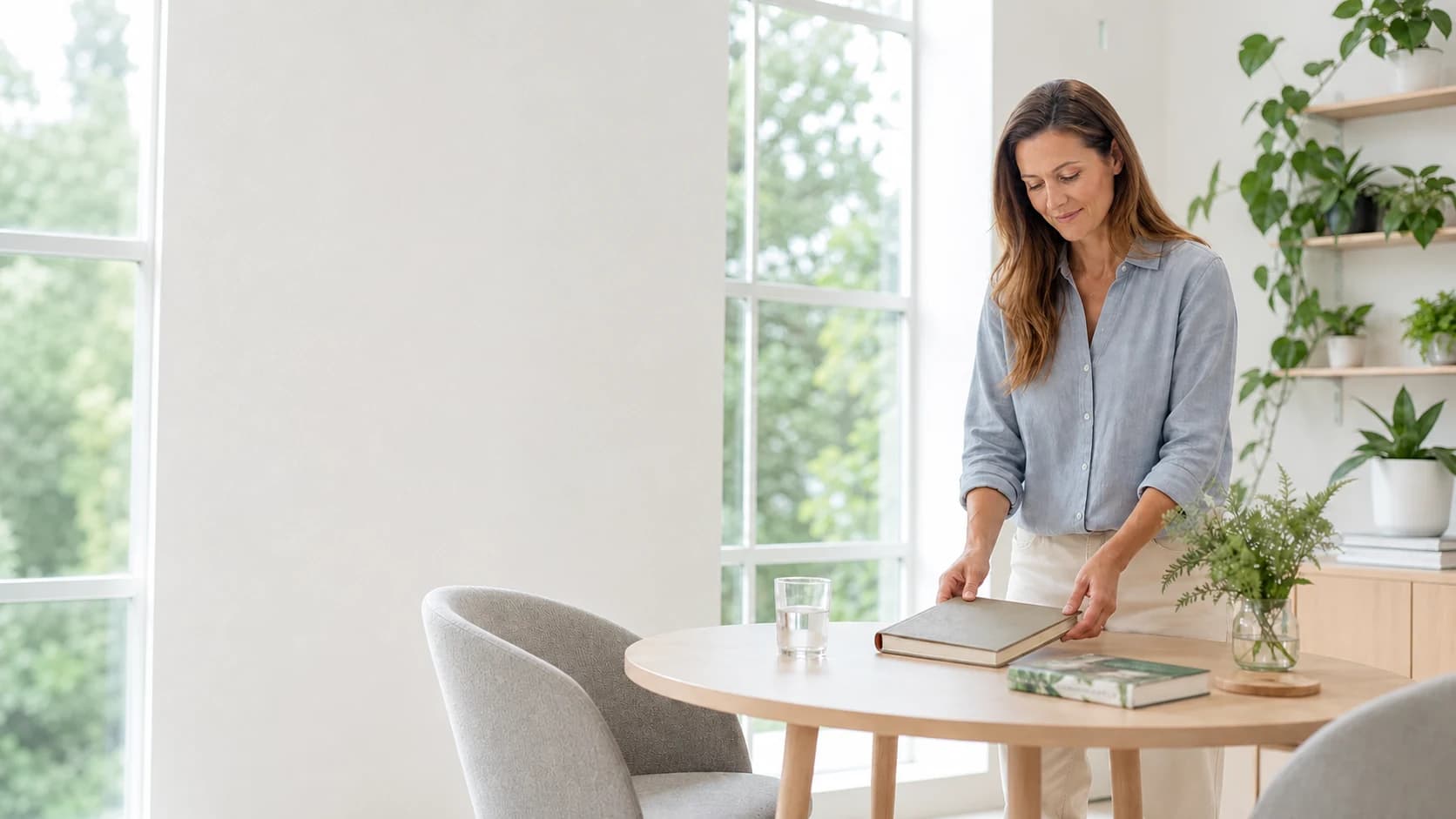 Naturopathic Doctors practitioner in a bright, welcoming practice